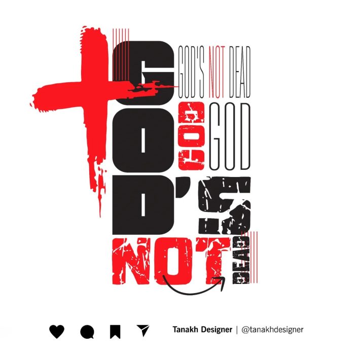 Camiseta Personalizada Tema "God is Not Dead" Deus não está morto - Image 4